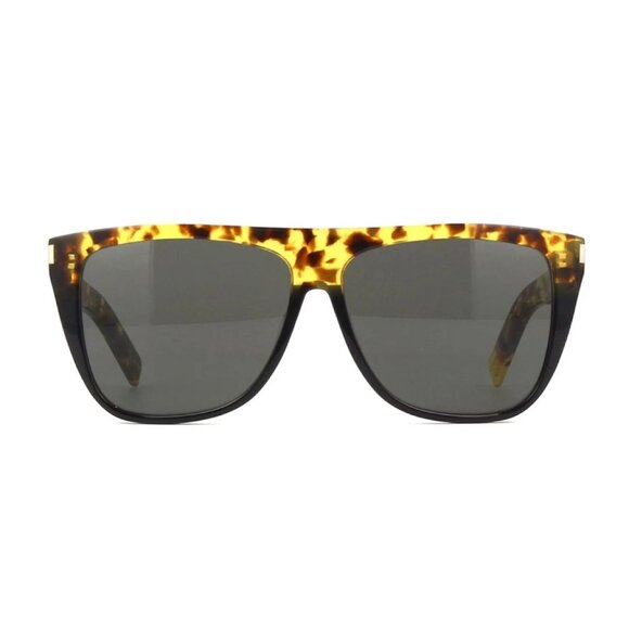 NEW SAINT LAURENT SUNGLASSES, SL1 010 HAVANA/BLACK MEN EYEWEAR SL 1 010 - Picture 2 of 3